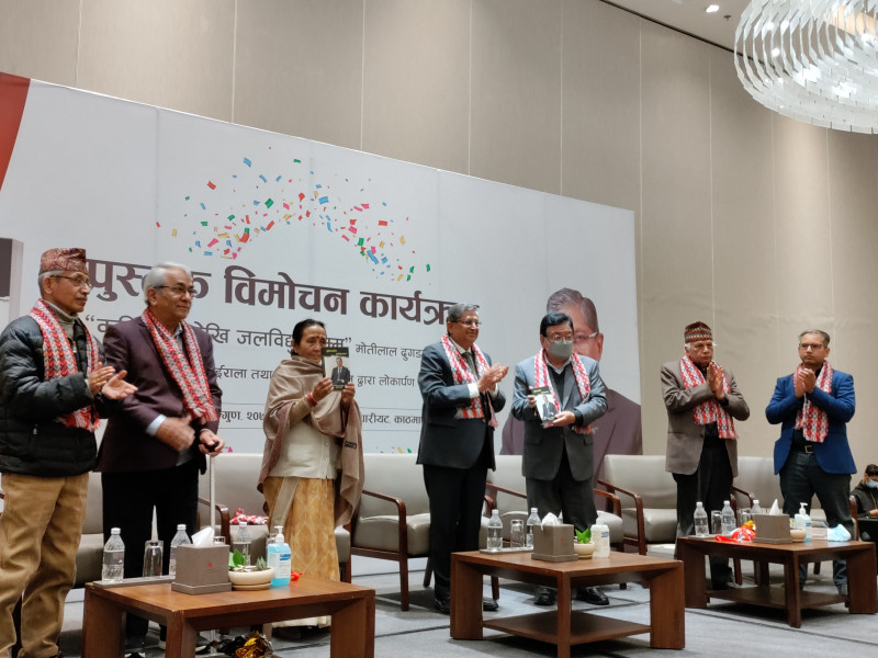 मोतिलाल दुगडको पुस्तक 'कृषि उद्यमदेखि जलविद्युतसम्म', यी हुन्  समेटिएका मुख्य तीन विषय